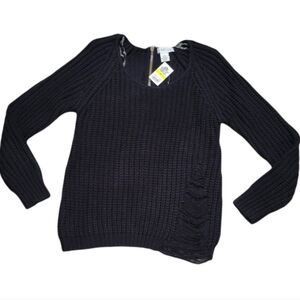 Planet Gold sweater Juniors Size Medium black